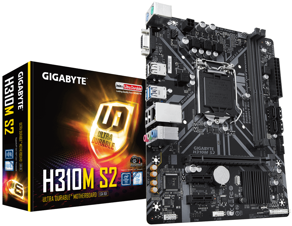 Gigabyte h310m d3h обзор